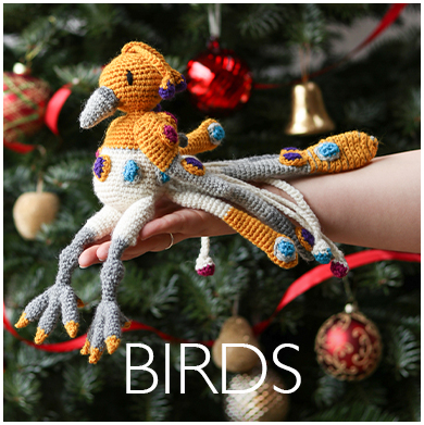 Bird Crochet Patterns by Kerry Lord
